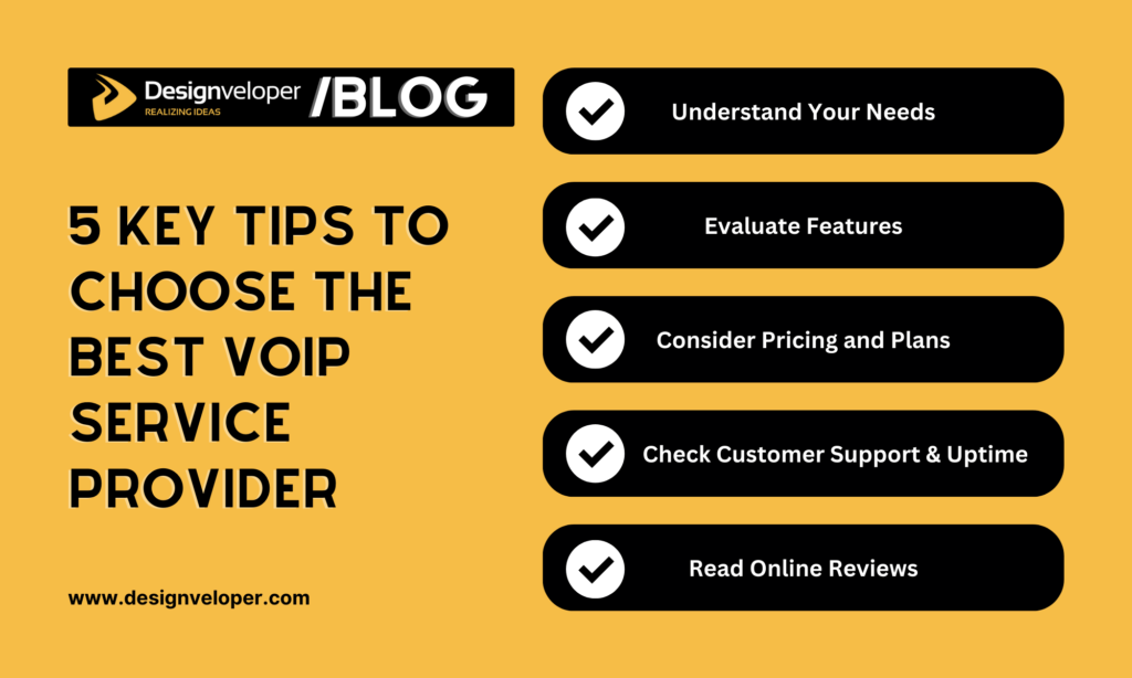 5 key tips to choose the best voip service provider