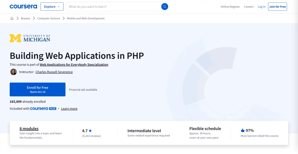 Building Web Applications in PHP