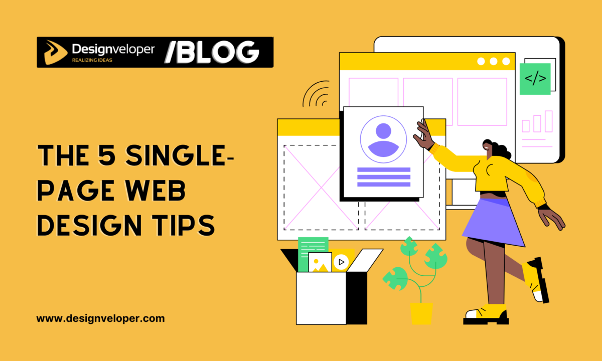 The 5 Single-Page Web Design Tips