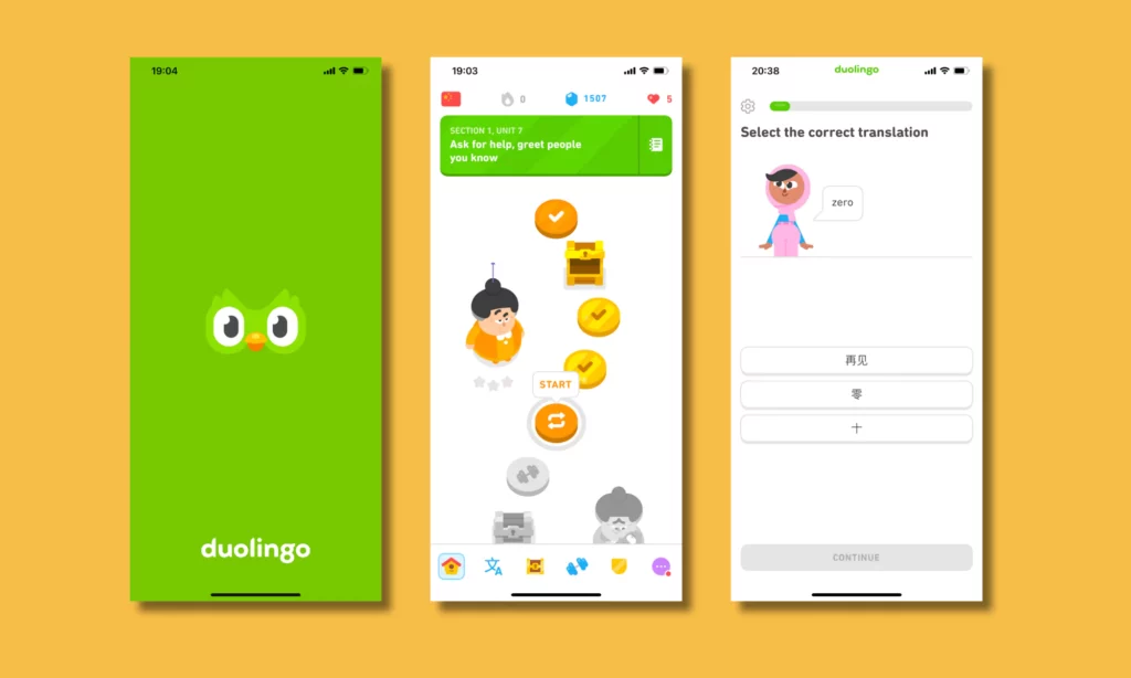 Duolingo's Gamified Learning Experience 