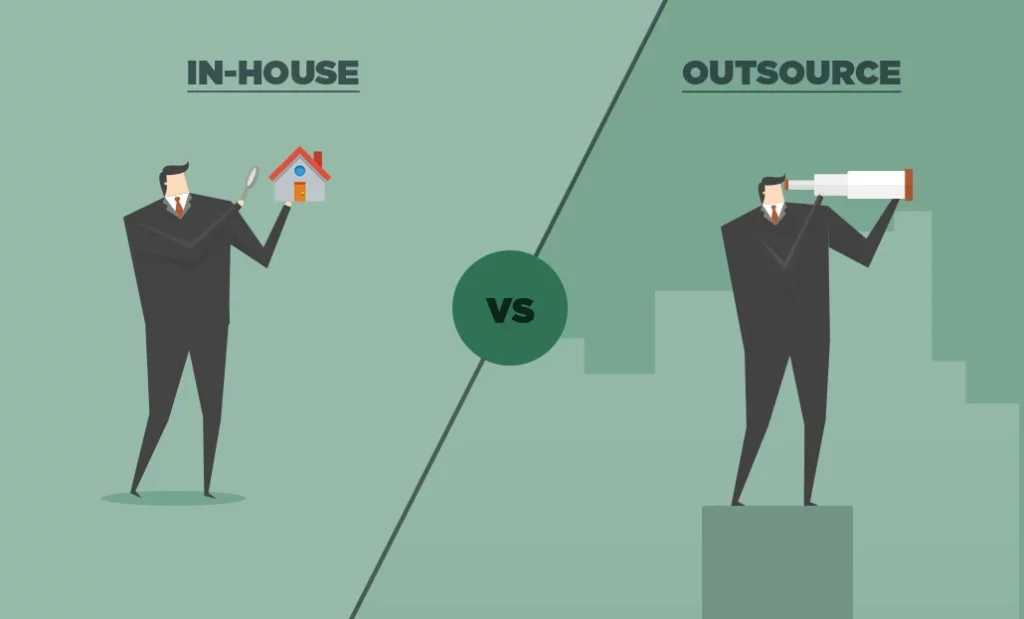 inhous vs outsourcing