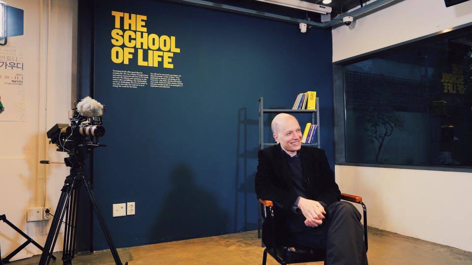 Alain de Botton, co-founder of The School of Life