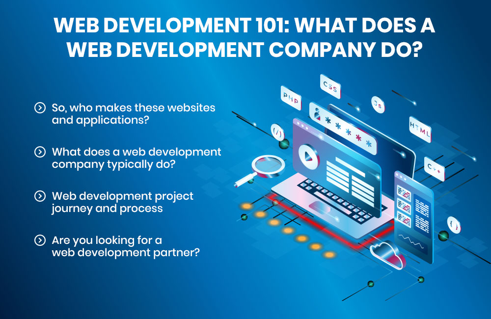 What do web custom development companies offer?