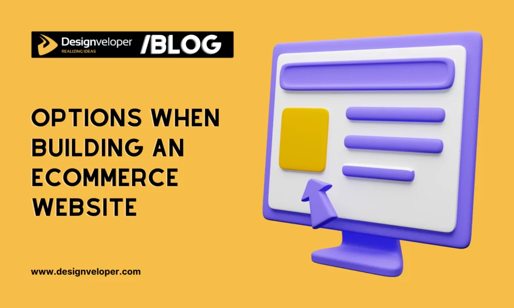 Options when building an eCommerce website