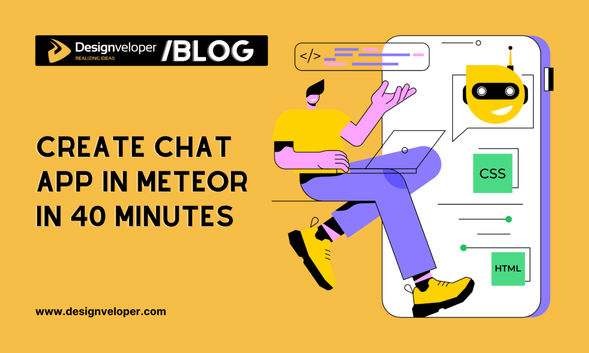 Create Chat App in Meteor in 40 Minutes