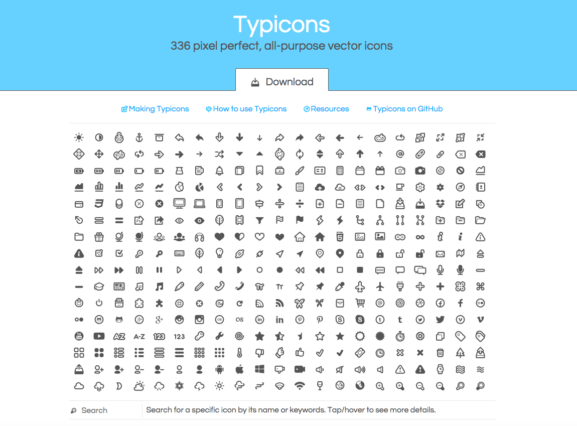 Free Website Icons