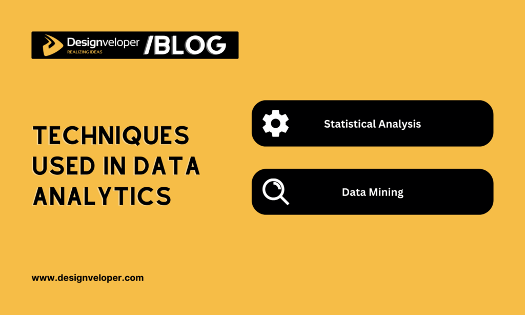 Techniques used in data analytics