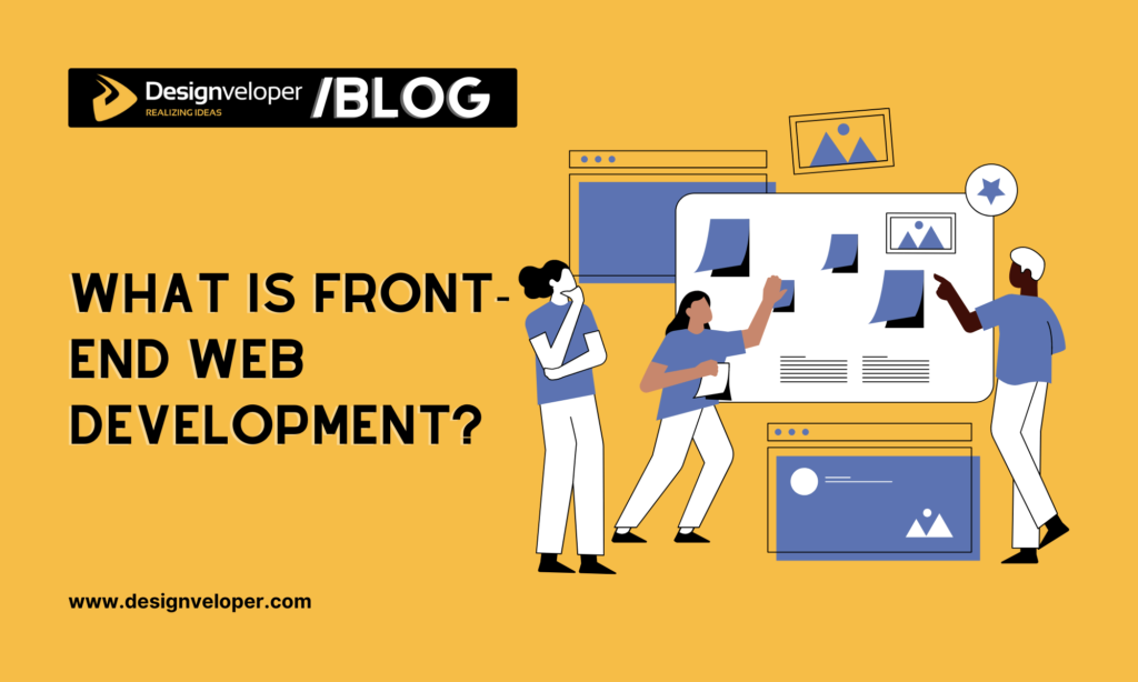 What is front-end web development?