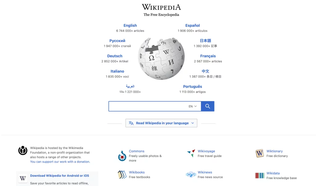 Wikipedia